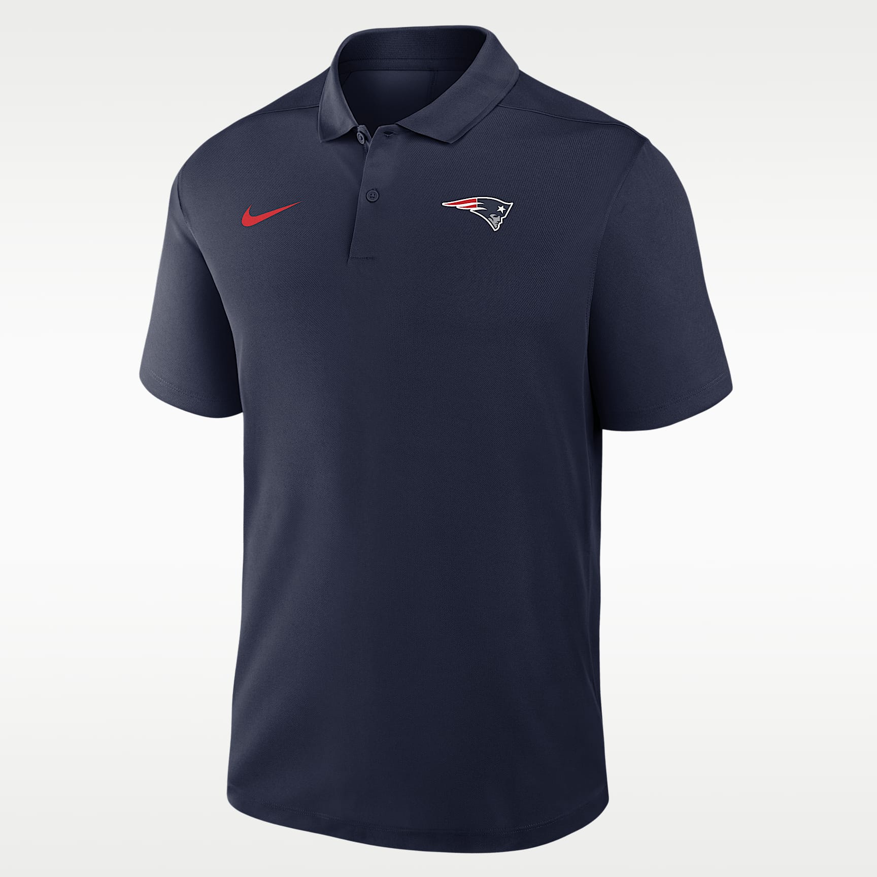 New England Patriots Logo Victory Men's Nike Dri-FIT NFL Polo
